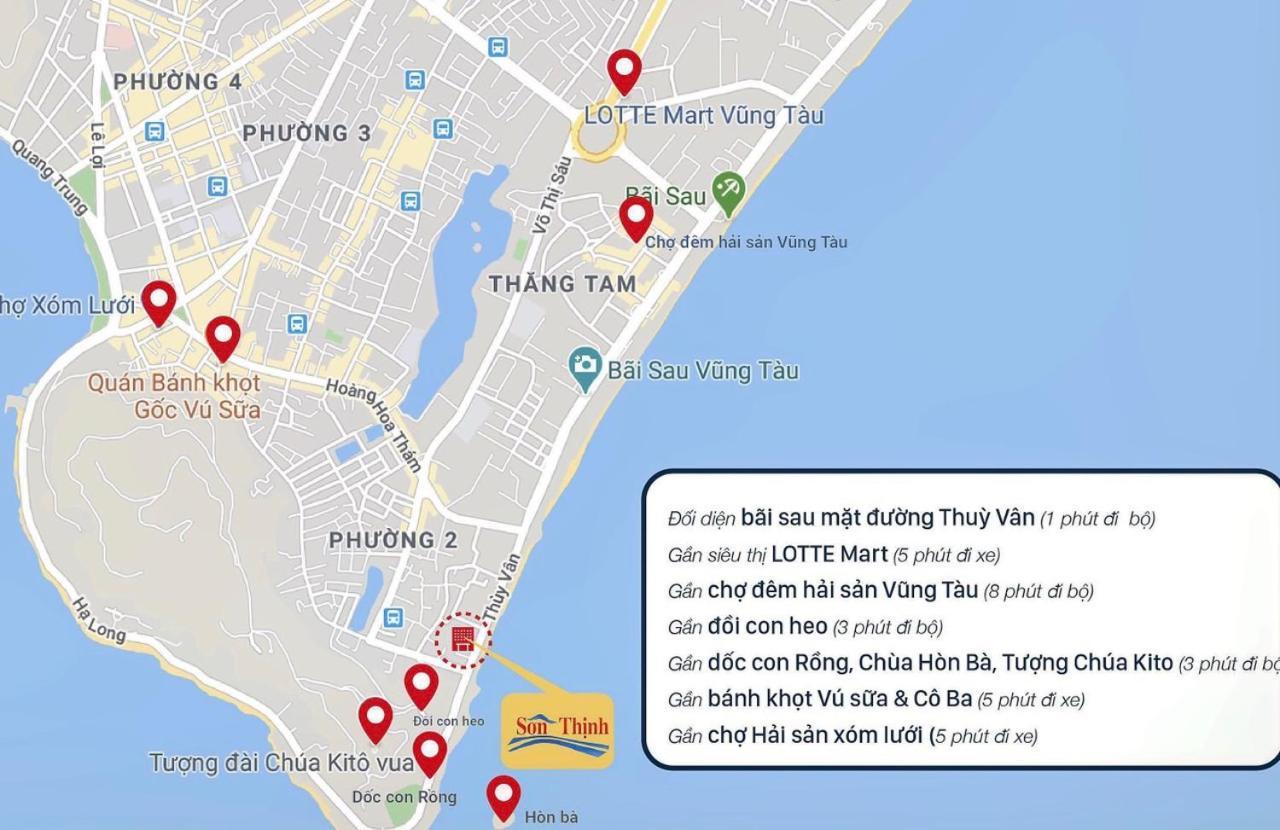 Khach San Son Thinh Hotel Вунгтау Екстер'єр фото